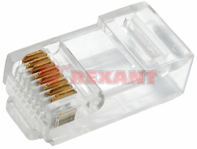 Разъем Джек RJ-45 8P-8C CAT5e REXANT 05-1021