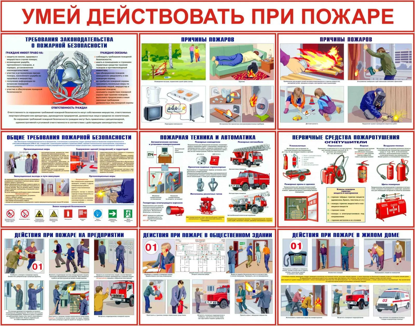 Действия при пожаре ржд. Стенд пожарная техника и автоматика. Плакаты по пожарной безопасности. Пожарная безопасность плакат. Плакат по пожарной безопасности на предприятии.